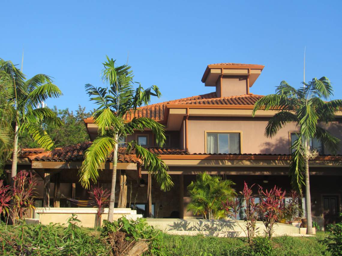 house from rear